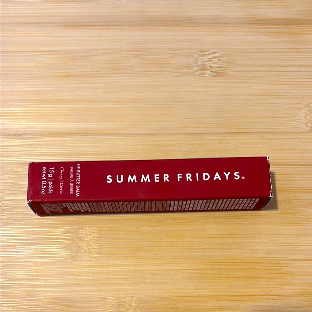 Summer Fridays Lip Butter Balm - 
Cherry Red
